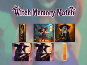 Gra Czarownice: Memory Match w Internecie