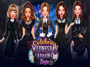 Gra Gwiazdy w stylu Wenses Addams w Internecie