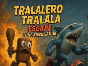 Gra Tralalero Tralala Escape z Tung Tung Sahura w Internecie