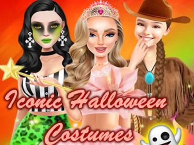 Gra Kultowe kostiumy na Halloween w Internecie