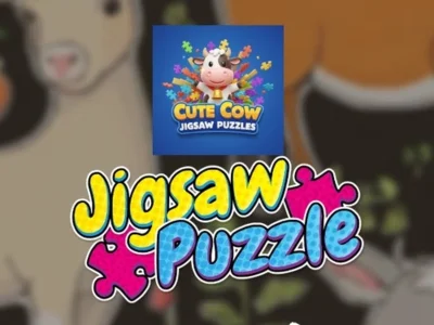 Gra Układanka: Słodka krowa w Internecie