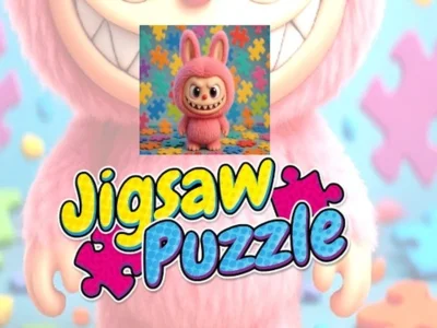Gra Puzzle dla dziewczynek i dzieci: Labubu w Internecie