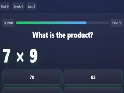 Gra Zamieszanie w matematyce 5-8 w Internecie