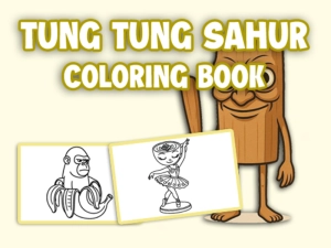 Gra Tung Tung Sahur: Kolorowanka w Internecie