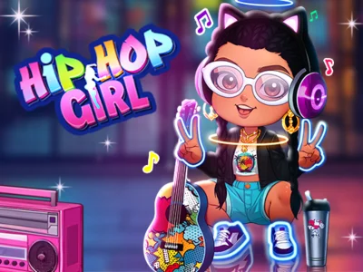 Gra Stylowa dziewczyna hip-hopowa w Internecie