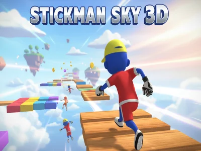 Gra Niebiański Stickman 3D w Internecie