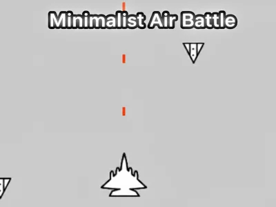 Gra Minimalistyczna bitwa powietrzna w Internecie