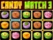 Gra Candy Match 3 w Internecie