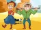 Gra Puzzle Dzikiego Zachodu Kowboje w Internecie
