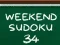 Gra Sudoku Weekend 34 w Internecie