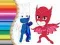 Gra Książka do kolorowania PJ Masks w Internecie