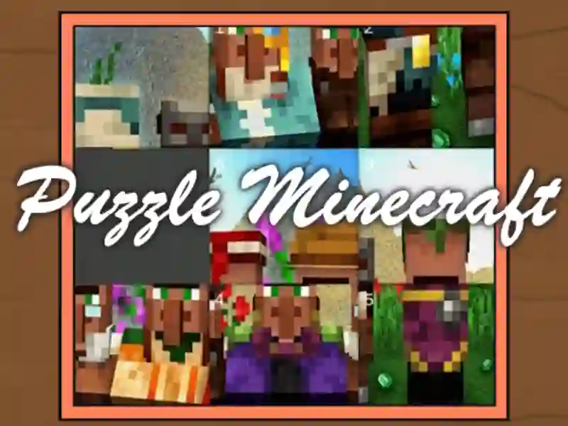 Gra Puzzle Minecrafta w Internecie