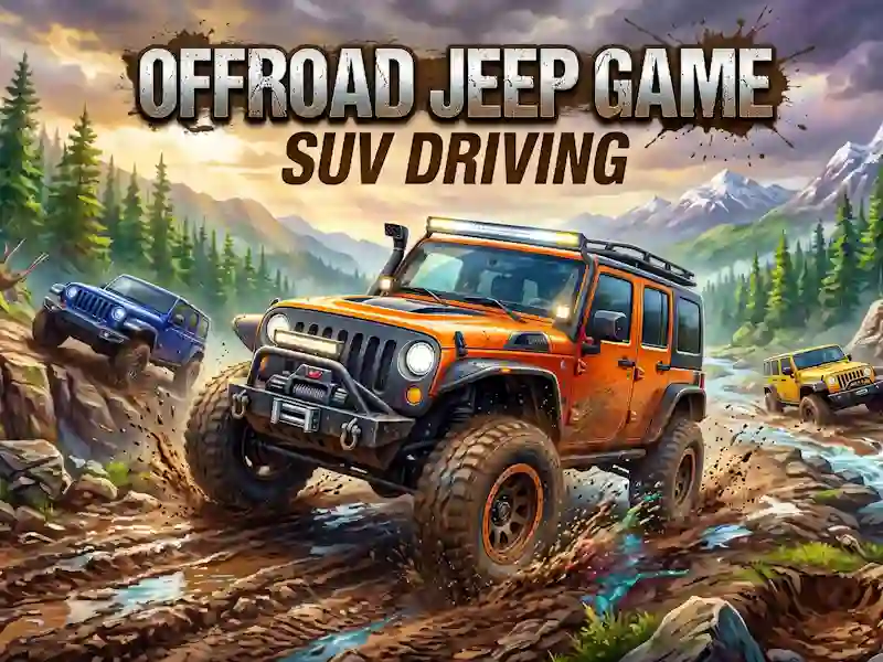 Gra Offroad Jeep Game SUV Driving w Internecie