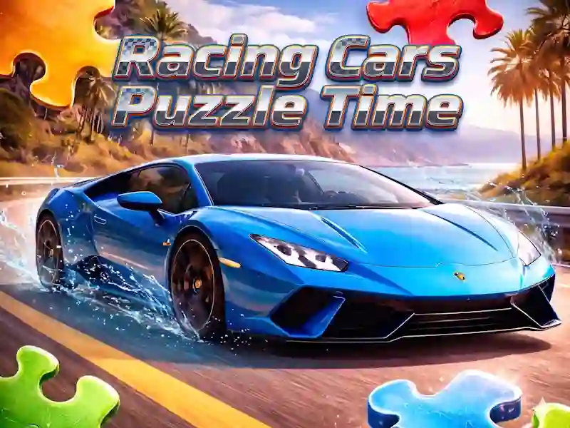 Gra Racing Cars Puzzle Time w Internecie