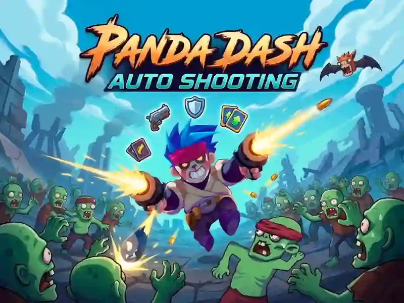 Gra Panda Dash Auto Shooting w Internecie