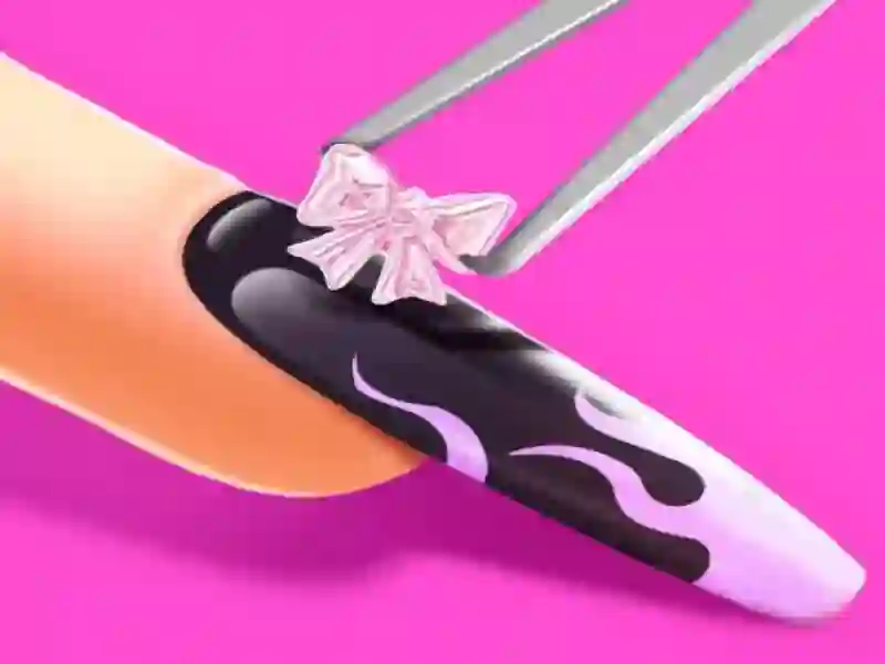 Gra 3D akrylowy manicure: Art Nails w Internecie