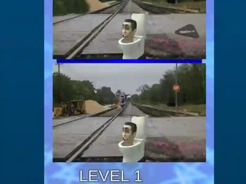 Gra Toaleta Skibidi: pięć różnic 2 w Internecie