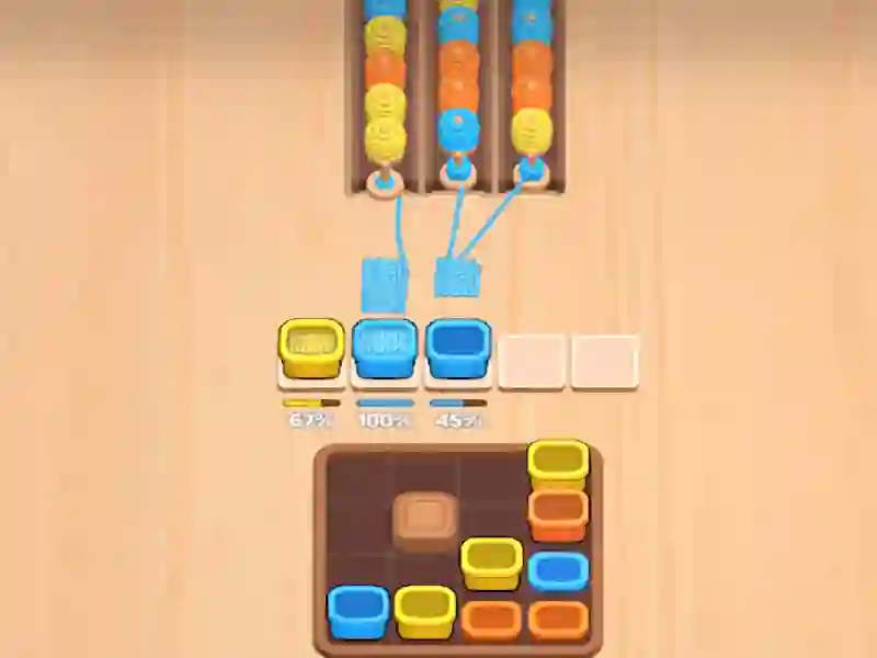 Gra Sortowanie przędzy według koloru w Internecie