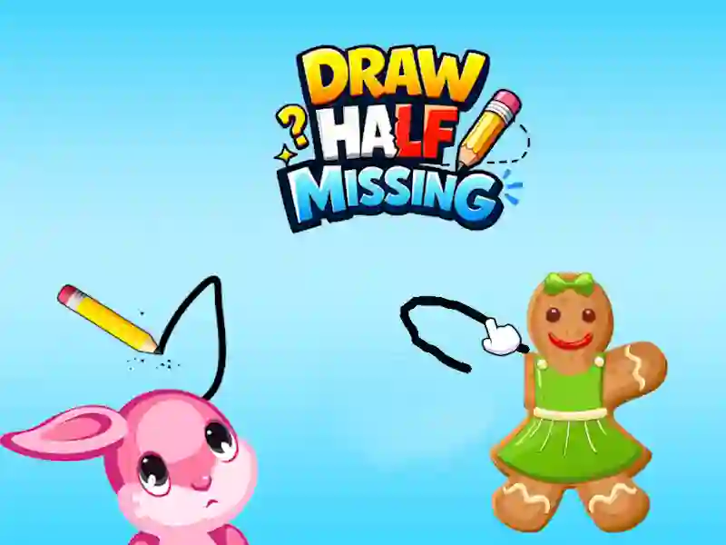 Gra Połowa rysunku, brakujący element w Internecie