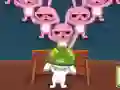 Gra Obrona przed zombie królikami w Internecie Gra Obrona przed zombie królikami w Internecie