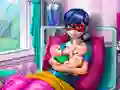 Gra Poród bliźniaczek w kropki w Internecie