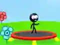 Gra Trampolina Stickman w Internecie Gra Trampolina Stickman w Internecie