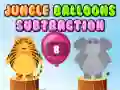Gra Balony w Dżungli: Odejmowanie w Internecie Gra Balony w Dżungli: Odejmowanie w Internecie