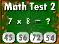 Gra Test z Matematyki 2 w Internecie