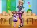 Gra Przygotowania do pierwszego dnia szkoły w Internecie
