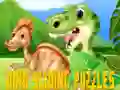 Gra Dino Przesuwane Puzzle w Internecie