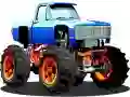 Gra Puzzle Monster Truck w Internecie Gra Puzzle Monster Truck w Internecie
