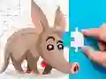 Gra Wyzwanie Aardvark Puzzle w Internecie Gra Wyzwanie Aardvark Puzzle w Internecie