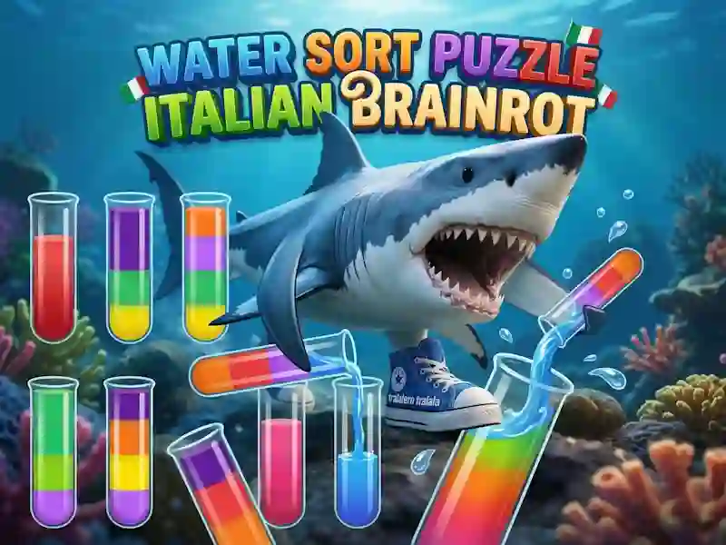 Gra Water Sort Puzzle Italian Brainrot w Internecie