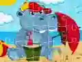 Gra Puzzle Hipopotama w Internecie