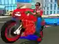 Gra Symulator motocykla pająka bohatera kaskaderskiego 3D w Internecie Gra Symulator motocykla pająka bohatera kaskaderskiego 3D w Internecie