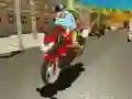 Gra Motocyklista w Ruchu na Autostradzie w Internecie Gra Motocyklista w Ruchu na Autostradzie w Internecie