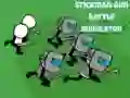 Gra Symulator Bitwy Stickmana z Bronią w Internecie