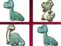 Gra Wyzwanie Pamięci Dinosaurów z Kreskówek w Internecie