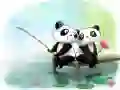 Gra Pandy Zjeżdżają w Internecie Gra Pandy Zjeżdżają w Internecie