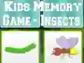 Gra Gra pamięci dla dzieci - Insekty w Internecie Gra Gra pamięci dla dzieci - Insekty w Internecie