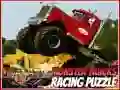 Gra Puzzle wyścigów monster trucków w Internecie Gra Puzzle wyścigów monster trucków w Internecie