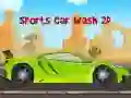 Gra Myjnia Sportowych Samochodów 2D w Internecie
