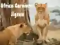 Gra Puzzle Afrykański Drapieżnik w Internecie