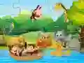 Gra Puzzle ze zwierzętami w Internecie Gra Puzzle ze zwierzętami w Internecie