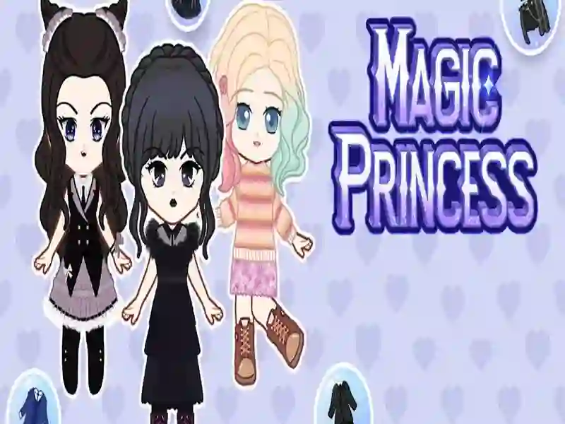 Gra Magic Princess: Ubieramy lalkę w Internecie