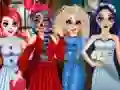 Gra Przygotowania do Halloweenowej Imprezy Księżniczki w Internecie Gra Przygotowania do Halloweenowej Imprezy Księżniczki w Internecie
