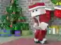 Gra MineCraft Świąteczna Układanka w Internecie