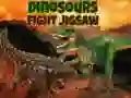 Gra Dinozaury Walczą Puzzle w Internecie