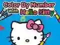 Gra Koloruj według numerów z Hello Kitty w Internecie