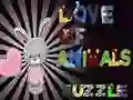 Gra Miłość do Zwierząt Puzzle w Internecie Gra Miłość do Zwierząt Puzzle w Internecie